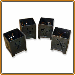 Photophore Cube - Art de Madagascar