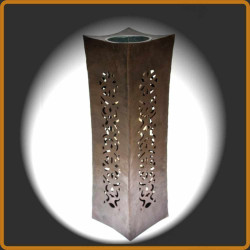 Vase métal design - Art de Madagascar