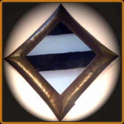 Miroir Bombé Losange - Art de Madagascar