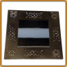 Miroir Plat Carré - Art de Madagascar