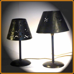 Lampe de Chevet Métal - Art de Madagascar
