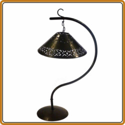 Lampe Design Métal - Art de Madagascar
