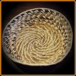 Corbeille Ecorce Bananier - Art de Madagascar