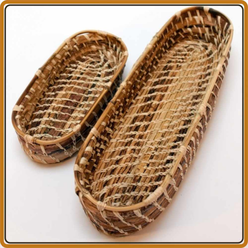 Panière écorce bananier - Art de Madagascar